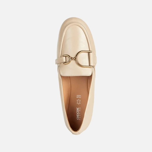 Geox Palmaria Woman Loafer Cream 36 Breathable Lightweight Urban Style - Geox - Image 5