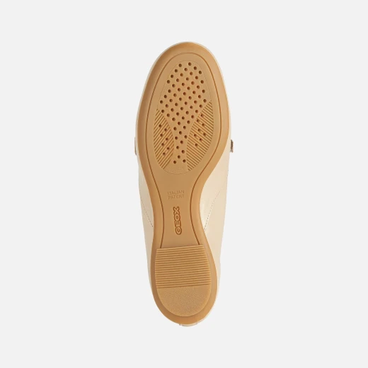 Geox Palmaria Woman Loafer Cream 36 Breathable Lightweight Urban Style - Geox - Image 6