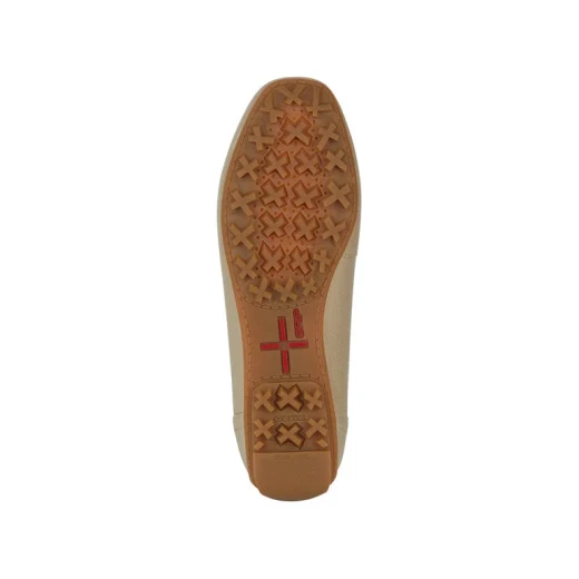 Geox Kosmopolis + Grip Women's Loafers Light Gold 38 Breathable Outsole - Geox - Image 7