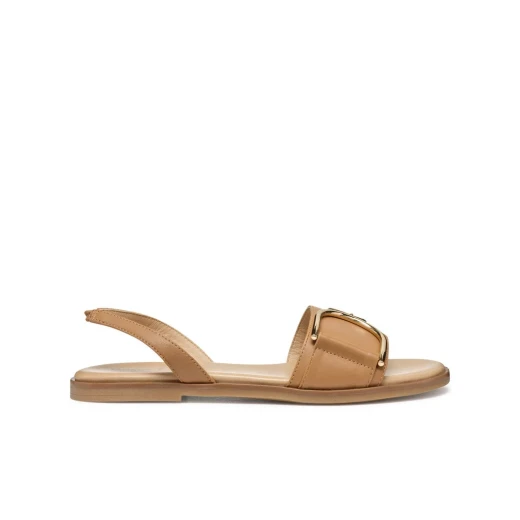 Naileen Woman Beige Sandals Lightweight Breathable Summer Style 36 - Geox - Image 2