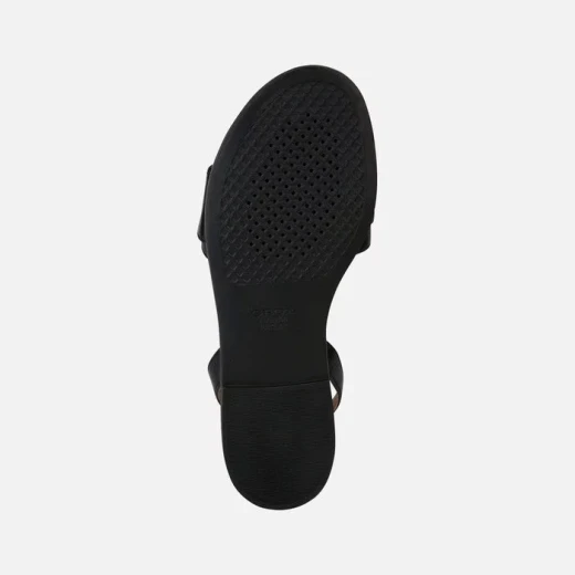 Naileen Woman Flat Sandals Black 38 Urban Breathable Summer Shoes - Geox - Image 6