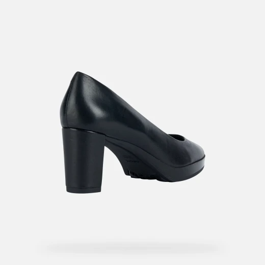 Geox Walk Pleasure 60 Women's Black Nappa Court Shoes: Lightweight, Breathable Design for All Day Comfort and City Styling, Size 36 - Geox - Image 4