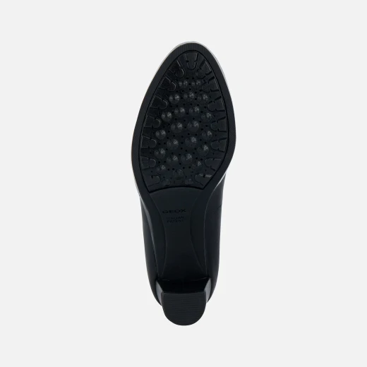 Geox Walk Pleasure 60 Women's Black Nappa Court Shoes: Lightweight, Breathable Design for All Day Comfort and City Styling, Size 36 - Geox - Image 6