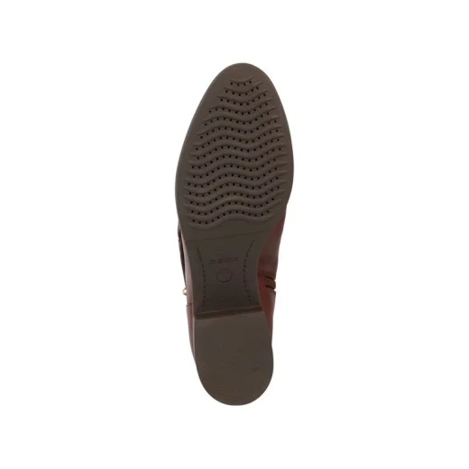 حذاء جلد بني Geox D36G1E.043NH.C0013 مقاس 37 يتميز بتقنية مقاومة للماء وجيدة التهوية لراحة تدوم طوال اليوم. استبدال سهل في متاجر Geox/Jor. توصيل سريع مضمون - اسم العلامة التجارية - Image 7