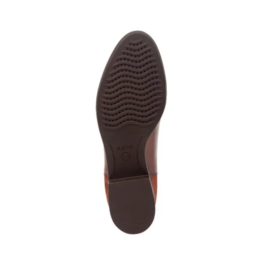 Geox Felicity Woman Brown Leather Breathable Shoes Size 36 with Patented Sole Technology for All Day Comfort and Temperature Regulation Keeps Feet Dry - Geox - Image 7