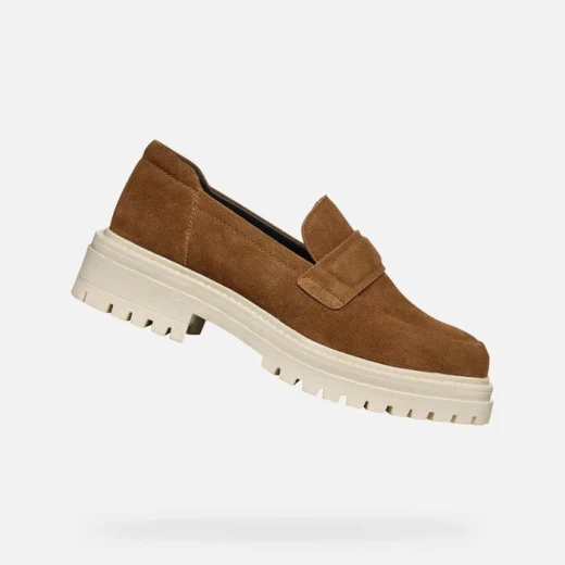 Geox Iridea Woman Loafers Brown Suede Comfortable Breathable 41 Geox Iridea Woman Loafers Brown Suede Comfortable Breathable 41
