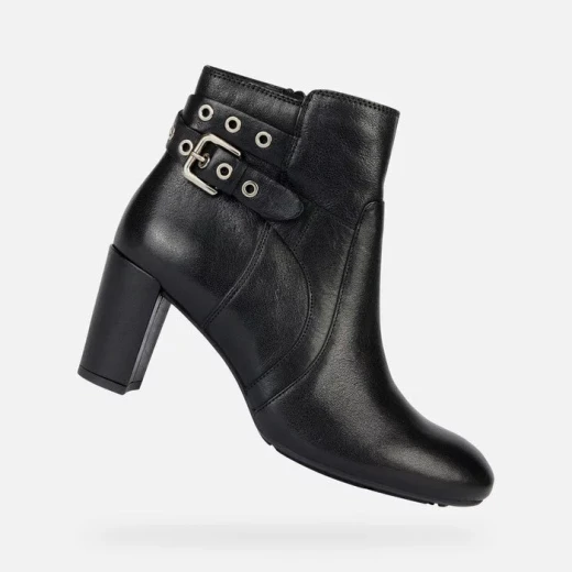 Geox Loisia Woman's Ankle Boot Black Slip On Leather 36 Damiana Style Breathable Design Perfect for Everyday Wear Stylish and Comfortable Easy Goods Exchange Geox Loisia Woman's Ankle Boot Black Slip On Leather 36 Damiana Style Breathable Design Perfect for Everyday Wear Stylish and Comfortable Easy Goods Exchange