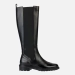 Geox Walk Pleasure Women's Boots Black Leather 36 Lightweight Breathable - Geox