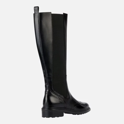 Geox Walk Pleasure Women's Boots Black Leather 36 Lightweight Breathable - Geox - Image 5
