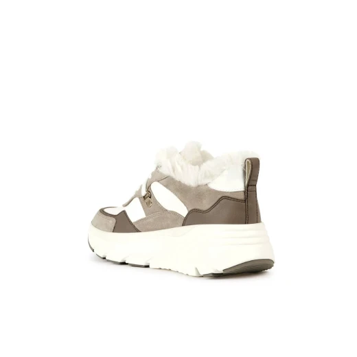 Geox Diamanta Woman's Thermal Lined White Shoes Size 36 Featuring GEOX Technology For Comfort and Practicality Fast Delivery Easy Exchange at GEOX/JOR Stores - Geox - Image 4