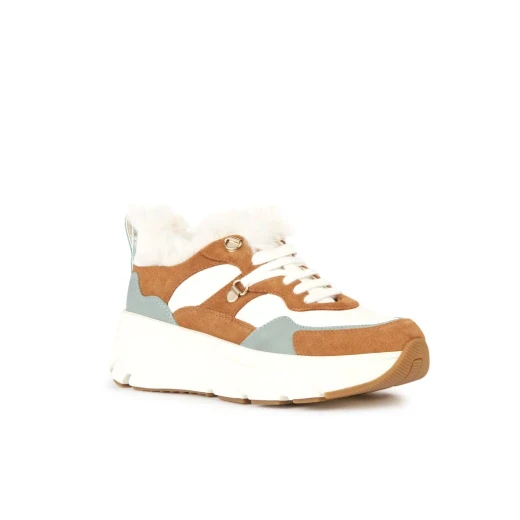 Geox Diamanta Woman's White Thermal Lined Shoes Size 37 Featuring GEOX Technology for Ultimate Comfort and Protection Against Harsh Temperatures. Fast Delivery and Easy Exchange. - Geox - Image 3