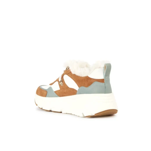 Geox Diamanta Woman's Thermal Lined White Shoes Size 41, Featuring GEOX Technology for Ultimate Comfort and Protection Against Harsh Temperatures, Fast Delivery and Easy Exchange - Geox - Image 4