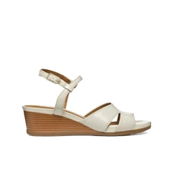 Marykarmen Woman Wedge Sandals Light Sand 38 Breathable Summer Shoes