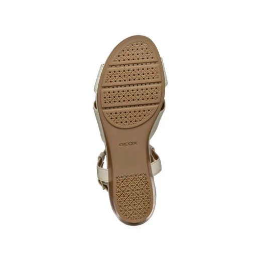Marykarmen Woman Wedge Sandals Light Sand 38 Breathable Summer Shoes - Geox - Image 7