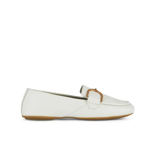 Geox Woman Palmaria Loafer Comfortable Breathable City Style Nappa Leather with Metal Detail Elegant Office Wear 36 Size Available Easy Exchange Fast Delivery - Image 2