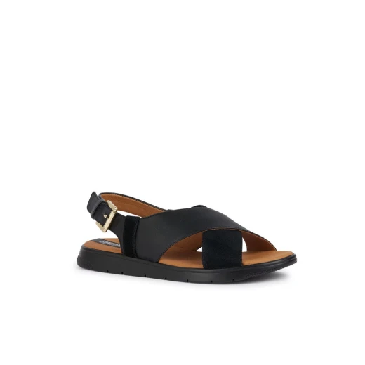 Geox Dandra Women's Sandals Lightweight Breathable Black Size 36 - Geox - Image 3