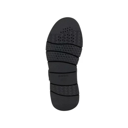 Geox Dandra 40 Woman's Sandal Gun Colour Pearlescent Leather Effect Upper Everyday Comfort Breathable Design Size 36 Casual Style Fast Delivery Easy Exchange - Geox - Image 6