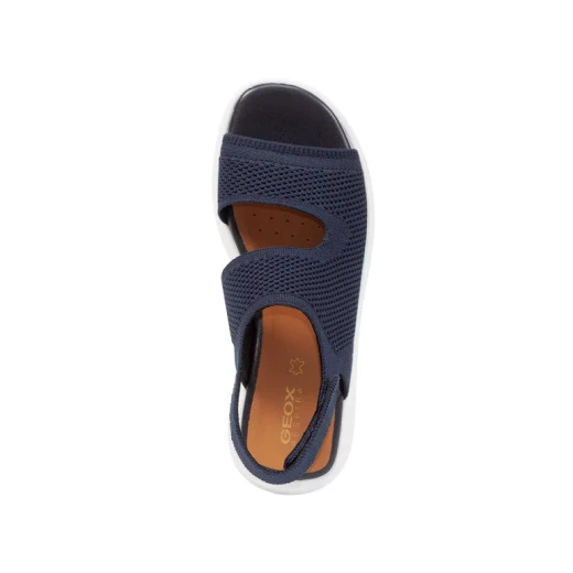 Geox Spherica EC5 Woman's Sandal Navy Blue Lightweight Breathable Comfort 37 Knitted Fabric Designed for Warm Weather and Everyday Wear - Geox - Image 6