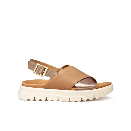 XAND 2.1S Woman Sandals Beige Leather Metallic Criss Cross Straps Ankle Strap Platform Sole Size 36 Casual Glamour Summer Footwear Women's Fashion XAND 2.1S Woman Sandals Beige Leather Metallic Criss Cross Straps Ankle Strap Platform Sole Size 36 Casual Glamour Summer Footwear Women's Fashion