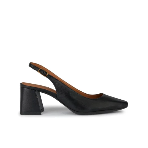 Geox Giselda Women's Slingback Heels Black 39 Comfortable Mid Heel - Geox - Image 2