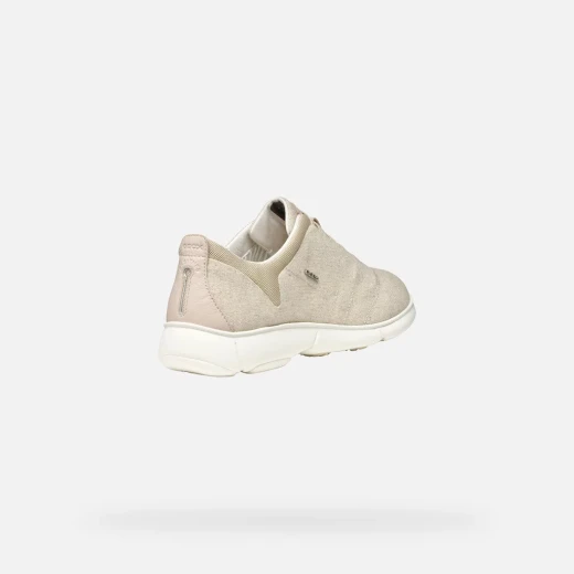 Geox Nebula 2.0 Woman Sneakers Taupe 38 Ultra Breathable Lightweight - Geox - Image 5