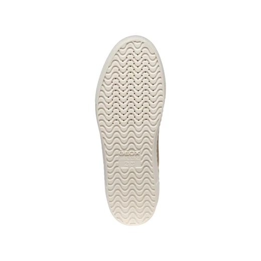 Geox Claudin Woman's Metallic Low Cut Sneaker in Gold, Size 36, Featuring Breathable Design and Everyday City Style, Perfect for Casual Outfits, Easy Exchange at Geox Stores - Geox - Image 4