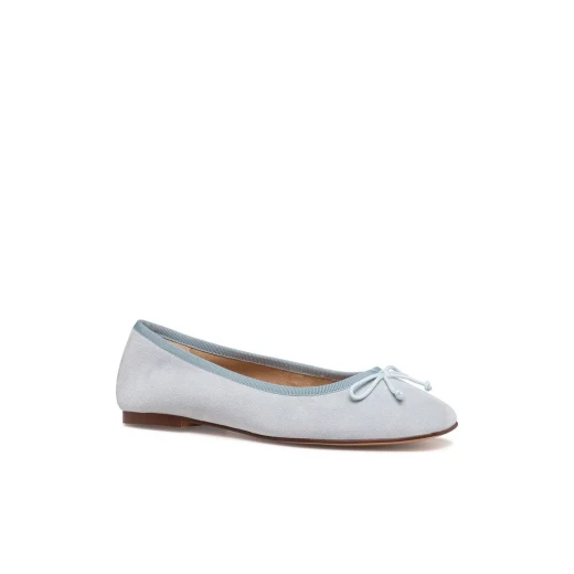 Marsilea Woman Ballerina Flats in Crystal Suede and Fabric, Size 38, Perfect for Everyday Outfits with a Contemporary City Aesthetic, Comfortable and Stylish - Geox - Image 4