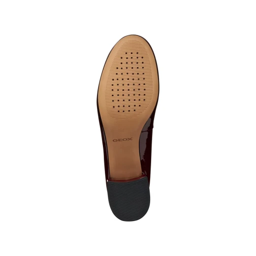 Floretia Woman Ballet Flats Burgundy Patent Leather Bow Embellishment Size 40 - Image 7