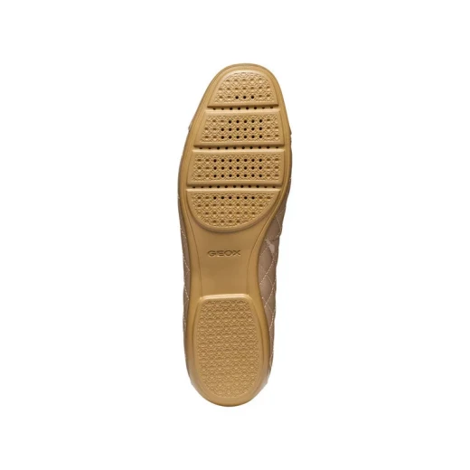 Annytah Woman Ballet Flats Patent Caramel Size 37 Breathable Comfort - Geox - Image 10