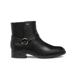 Geox Felicity ABX Woman Ankle Boot 37 Black Waterproof Breathable Leather Urban Style Comfortable Everyday Wear Durable Design Rain Protection Fast Delivery Easy Exchange - Felicity