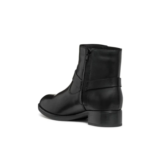 Geox Felicity ABX Woman Ankle Boot Black Waterproof Breathable Leather 38 Urban Style Everyday City Dressing Protection Rain Fast Delivery Easy Exchange - Geox - Image 9