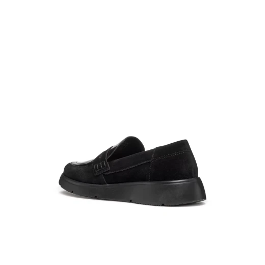 Arlara Woman Loafer Black 36 Suede and Patent Leather Effect Comfortable Fit Breathable Design for Metropolitan Appeal D46LCB.02266.C9999 - Geox - Image 6