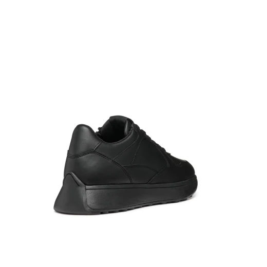 Amabel Woman LowCut Sneakers Black Nappa Leather Retro Running Shoe Style Breathable Comfortable Everyday Casual Footwear Size 37 Item Code D46MDA.00085.C9999 - Geox - Image 17