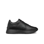 Amabel Woman LowCut Sneakers Black Nappa Leather Retro Running Shoe Style Breathable Comfortable Everyday Casual Footwear Size 37 Item Code D46MDA.00085.C9999 - Geox