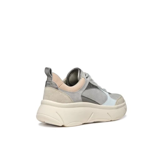 حذاء رياضي نسائي جيوكس نيوبلا 2.0 رمادي اللون مقاس 37، تصميم مريح وتنفسي للغاية، تصميم رياضي، مريح للارتداء اليومي، وتبديل سهل - Image 3