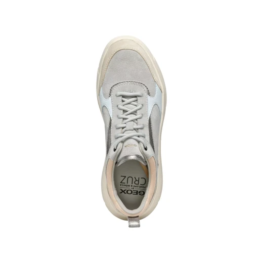 Geox Nebula 2.0 Woman Sneakers Grey Suede 40 Ultra Breathable - Geox - Image 8