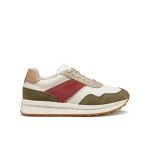 Geox Runntix Woman Sneakers: Stylish Casual Shoes for Women, Breathable Upper with Contrasting Textures, Perfect for Leisure 37, Multicolor - Geox