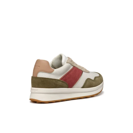 Geox Runntix Woman Sneaker Casual Design Breathable Upper with Contrasting Textures and Suede for Leisure 38 Multicolor Fast Delivery Easy Exchange at Geox Stores - Runntix - Image 8