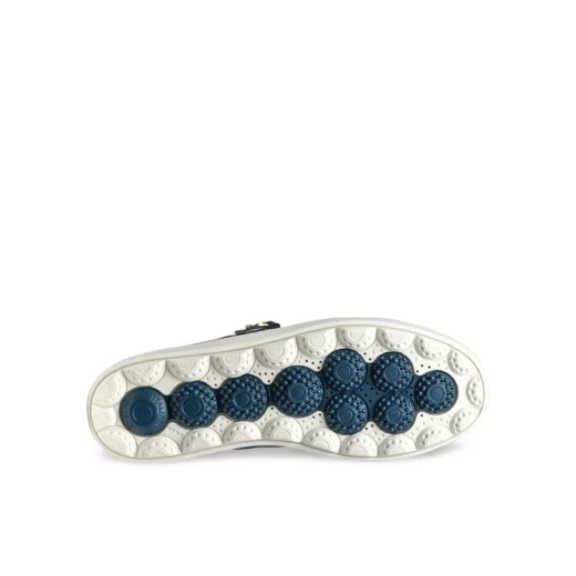 حذاء رياضي نسائي Geox Spherica ECUB-1 أفيو أزرق، مقاس 38، يتميز بتصميم مسامي ومبطن مع قماش مطرز وجلد سويدي وتفاصيل معدنية وراحة يومية - Image 7