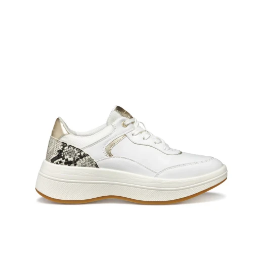 Geox Spherica ECUB-3 Woman Sneakers White 40 Active Chic Design Comfortable Lightweight Breathable Leather Effect Python Print Detailing Modern Style - Geox - Image 2