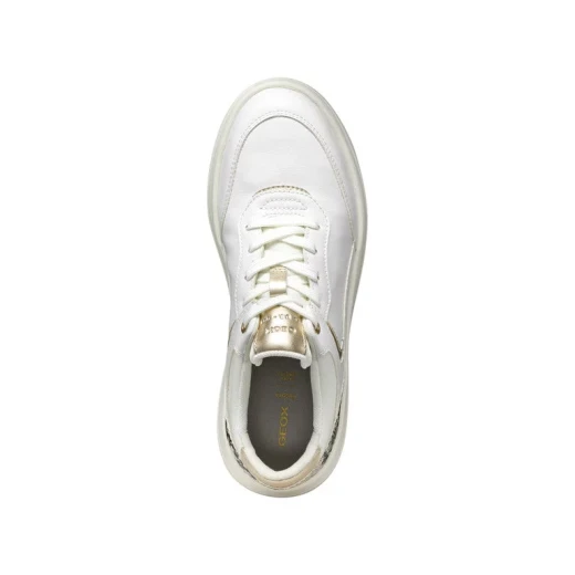 Geox Spherica ECUB-3 Woman Sneakers White 40 Active Chic Design Comfortable Lightweight Breathable Leather Effect Python Print Detailing Modern Style - Geox - Image 4