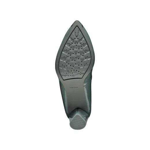 Geox Walk Pleasure 90 Women's Court Shoes Sage Green Patent Leather Size 37 Comfortable High Heel City Business Wear Fast Delivery Easy Exchange - Geox - Image 16