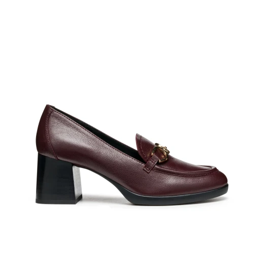Walk Pleasure 55 Women's Leather Heels Wine 38 City Walking Shoes Walk Pleasure 55 Women's Leather Heels Wine 38 City Walking Shoes