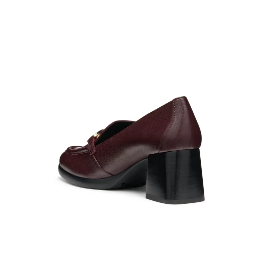 Walk Pleasure 55 Women's Leather Heels Wine 36 City Walking Shoes - Image 5