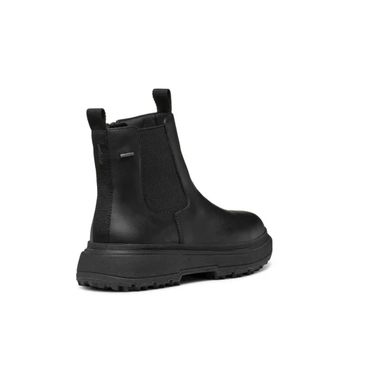 Geox Lamidie + Grip Women's Ankle Boots Black Size 37 Hybrid Design Breathable Nappa Leather Comfortable Gripping Sole Leisure Wear D46XMD.00085.C9999 - Geox - Image 2
