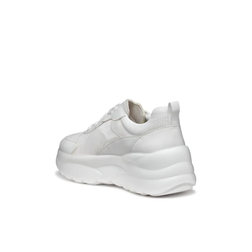 XTORS Woman Sneakers White Mesh Leather Effect Casual Shoes Size 40 - Xtors - Image 8