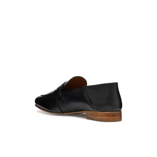 Mantinea Women's Lightweight Breathable Loafer Black Nappa Leather Square Toe Design Comfortable All Day Wear Size 36 City Engagement Formal Refinement - Mantinea - Image 3