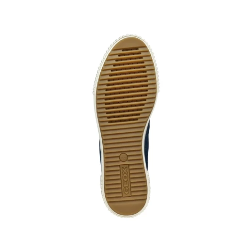 Blomiee Woman Sneakers Navy 36 Low Cut Breathable Shiny Fabric Leather Effect Stylish Sporty Design Casual Everyday Wear Comfort Footwear For Women Size 36 - Geox - Image 19