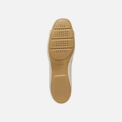 Annytah Woman Ballet Flats Papyrus 38 Lightweight Breathable Slip On - Geox - Image 3