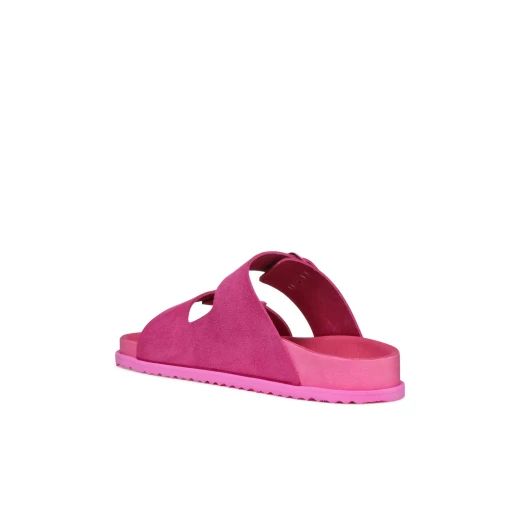 Sandybett Woman Fuchsia Sandals with Suede Upper for Women, Size 36 EU, Designed for Everyday Comfort and Breathability. Modern Design for Warm Weather. - Geox - Image 8